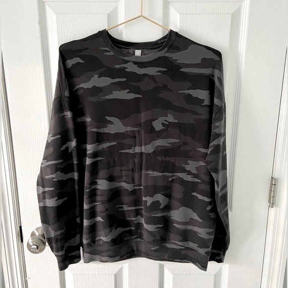 Athleta Studio to Street Camo Sweatshirt - Picture 2 of 3